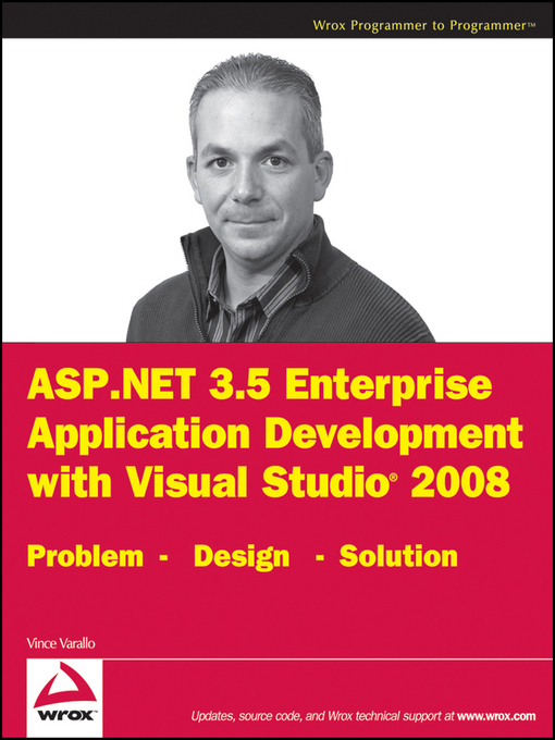 Title details for ASP.NET 3.5 Enterprise Application Development with Visual Studio 2008 by Vincent Varallo - Available